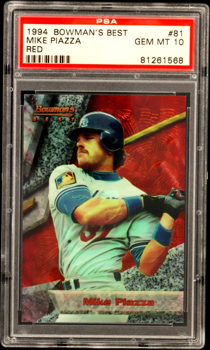 1994 #81 Mike Piazza PSA 10 Bowman's Best