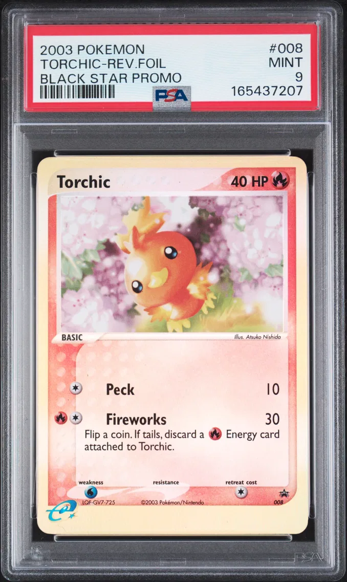2003 #008 Torchic-Reverse Foil P