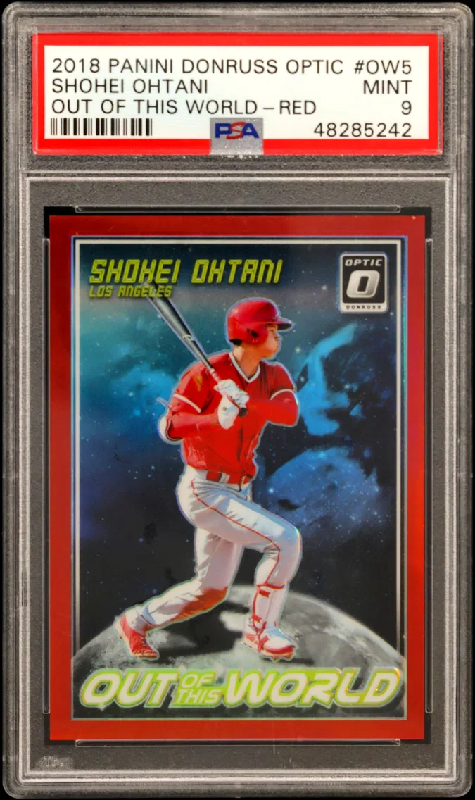 2018 #OW5 Shohei Ohtani PSA 9 Pa