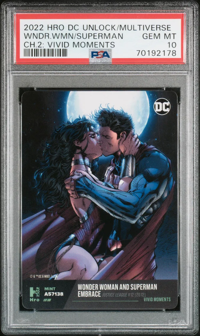 2022 #NA Wonder Woman & Superman PSA 10 Hro DC Unlock the Multiverse Chapter 2
