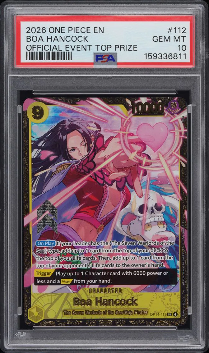 2026 #112 Boa Hancock PSA 10 One