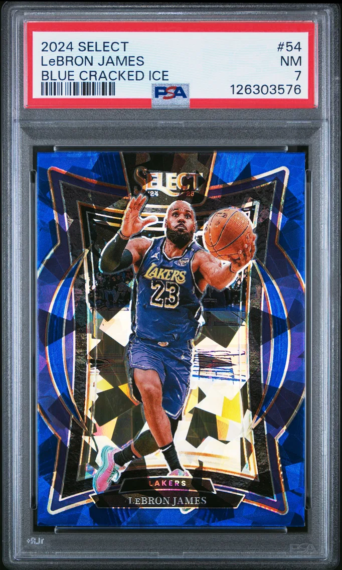 2024 #54 LeBron James PSA 7 Panini Select