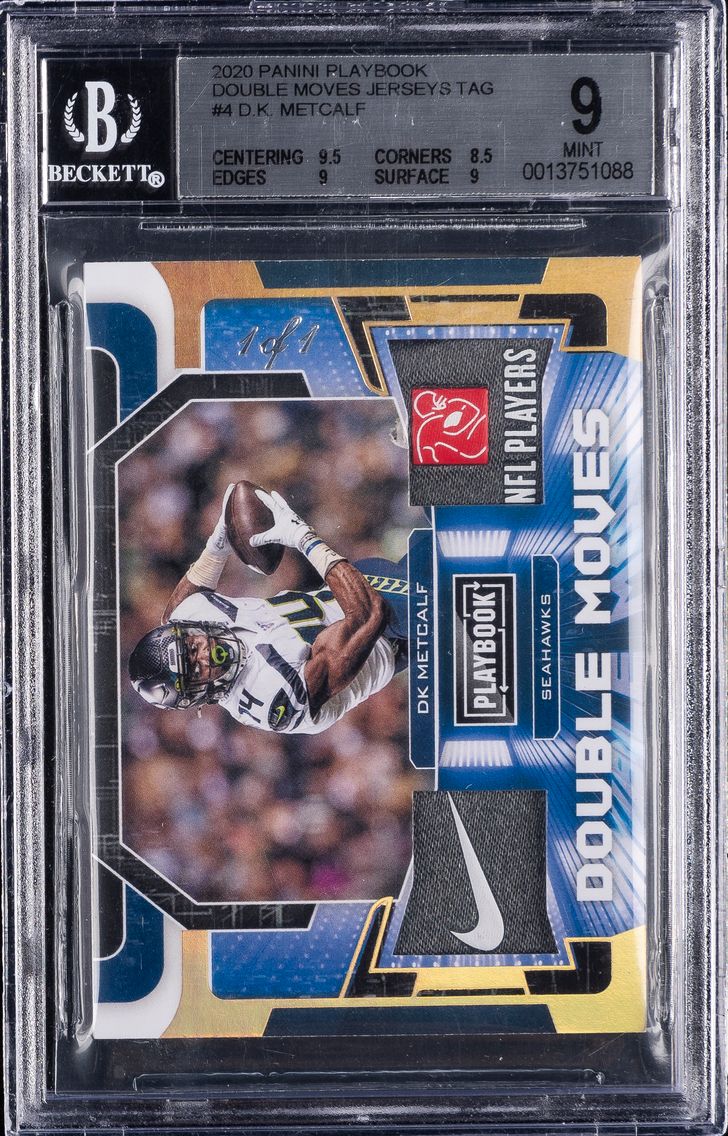 2020 #4 D.K. Metcalf BGS 9 Panin