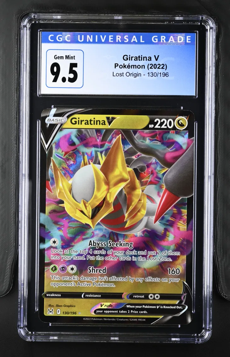 2022 #130 Giratina V CGC 10 Lost Origin - English