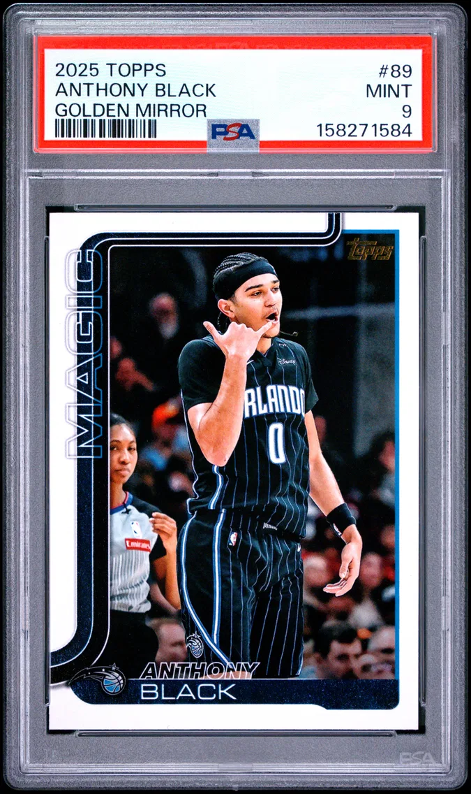 2025 #89 Anthony Black PSA 9 Topps
