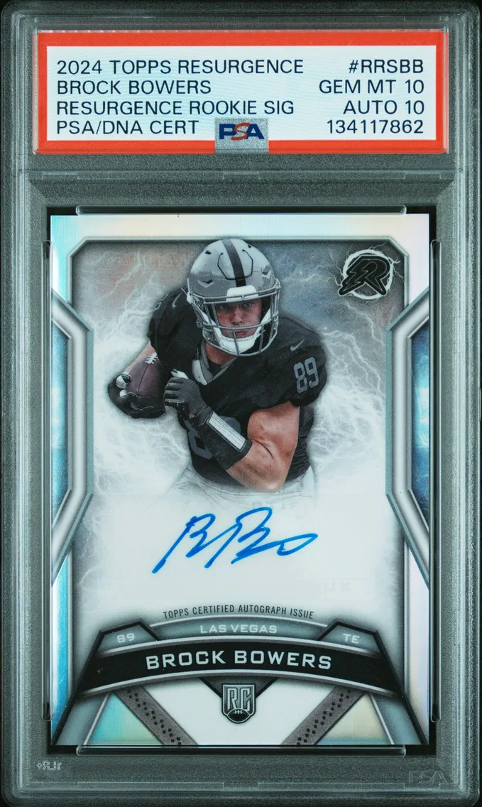 2024 #RRSBB BROCK BOWERS PSA 10 Topps Resurgence Resurgence Rookie Signatures