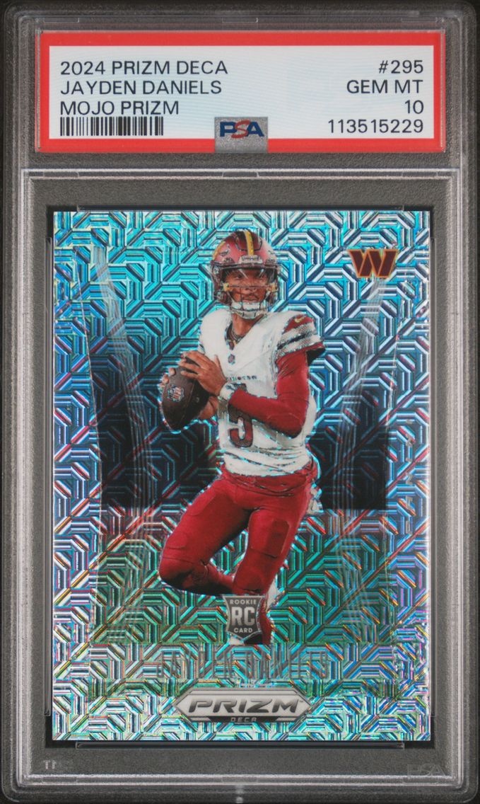 2024 #295 Jayden Daniels PSA 10