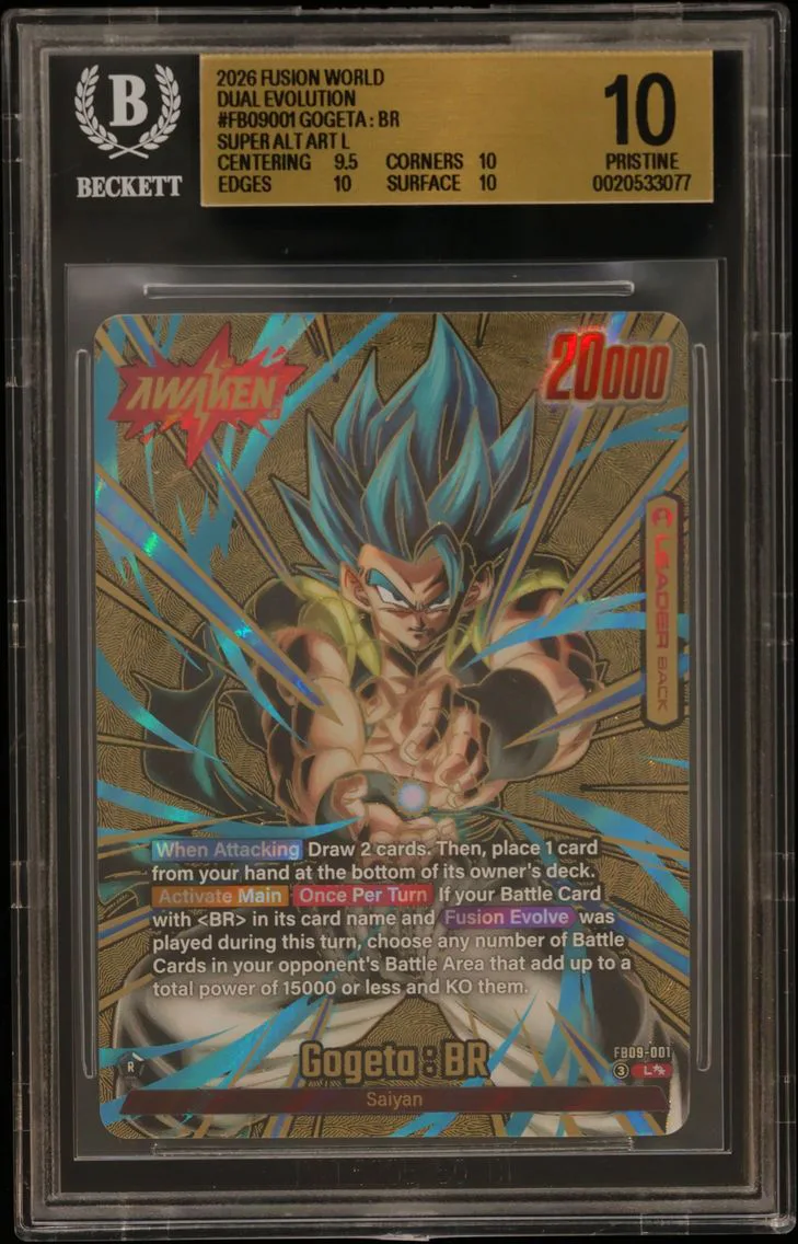 2026 #FB09001 Gogeta ALT ART L BGS 10