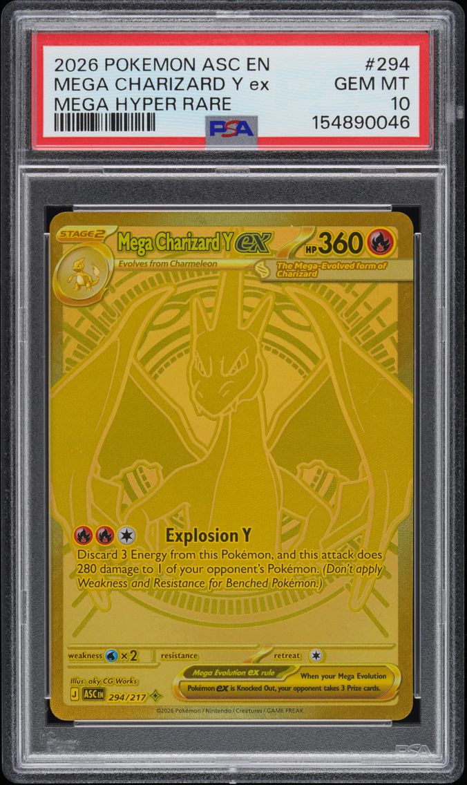 2026 #294 Mega Charizard Y EX PS
