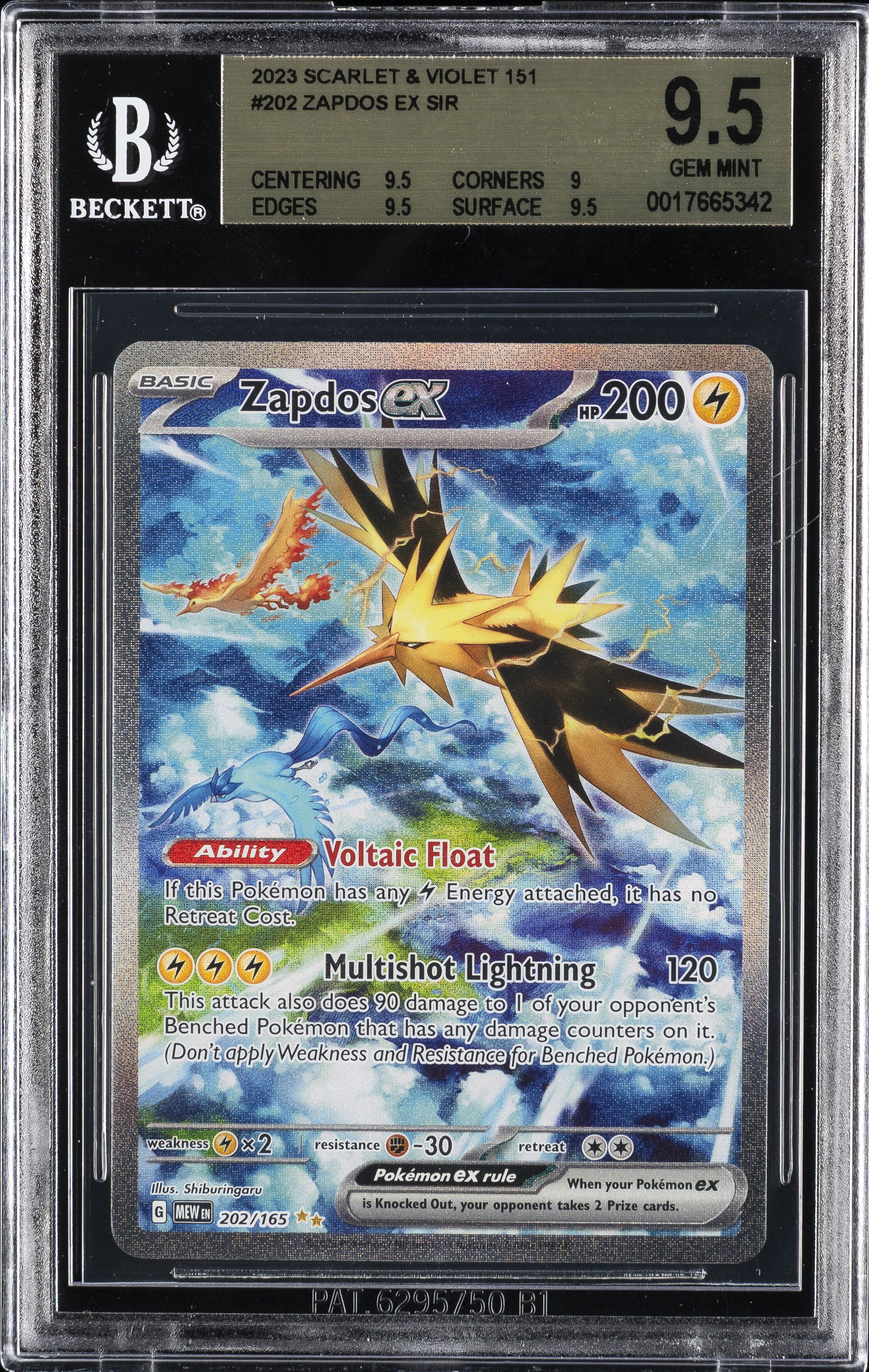 Zapdos EX