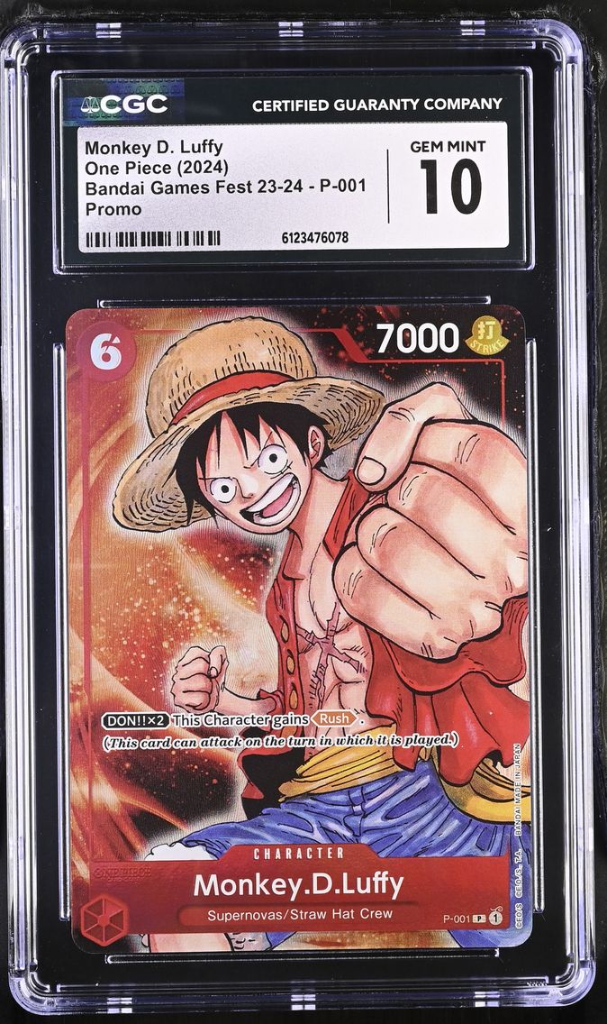 2024 #P-001 Monkey D. Luffy CGC