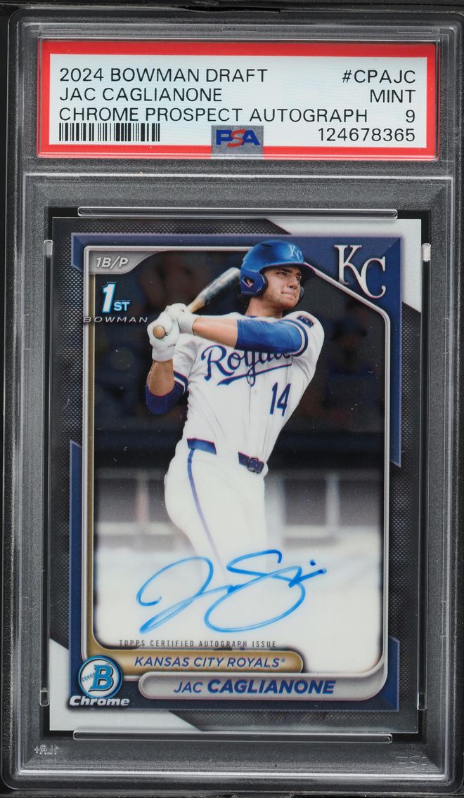 2024 #CPAJC Jac Caglianone PSA 9
