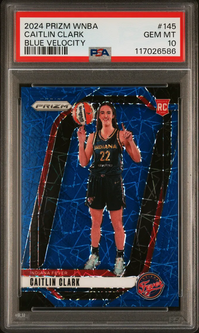 2024 #145 Caitlin Clark PSA 10 Panini Prizm WNBA