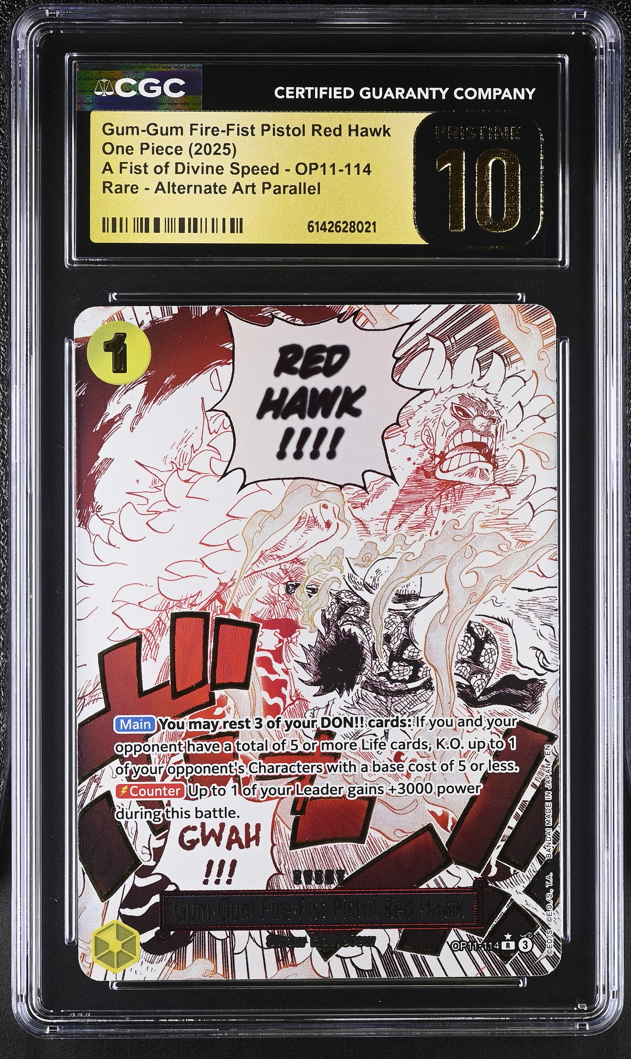 Gum-Gum Fire-Fist Pistol Red Hawk