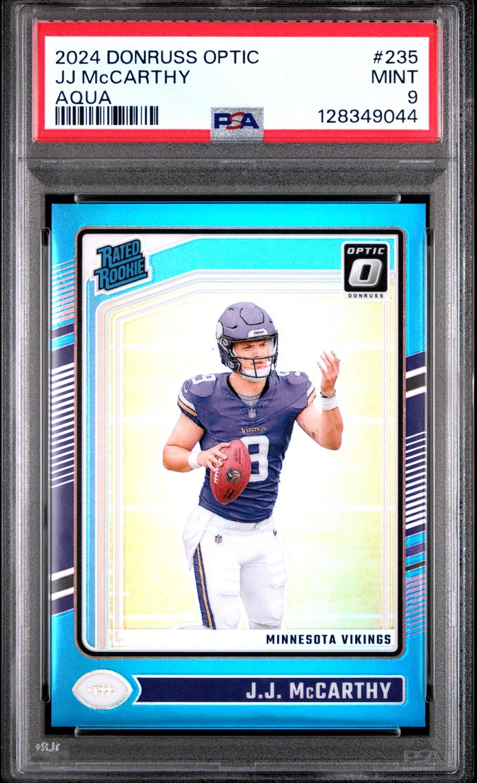 2024 #235 JJ McCarthy PSA 9 Pani