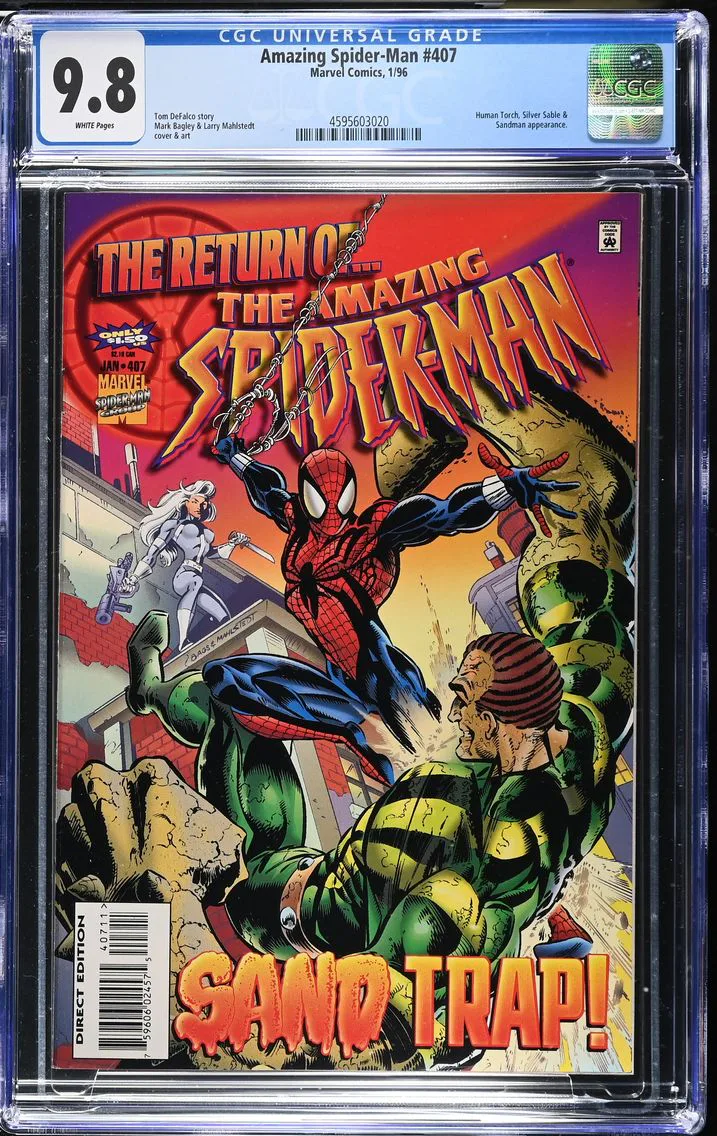 1996 Amazing Spider-Man #407 CGC