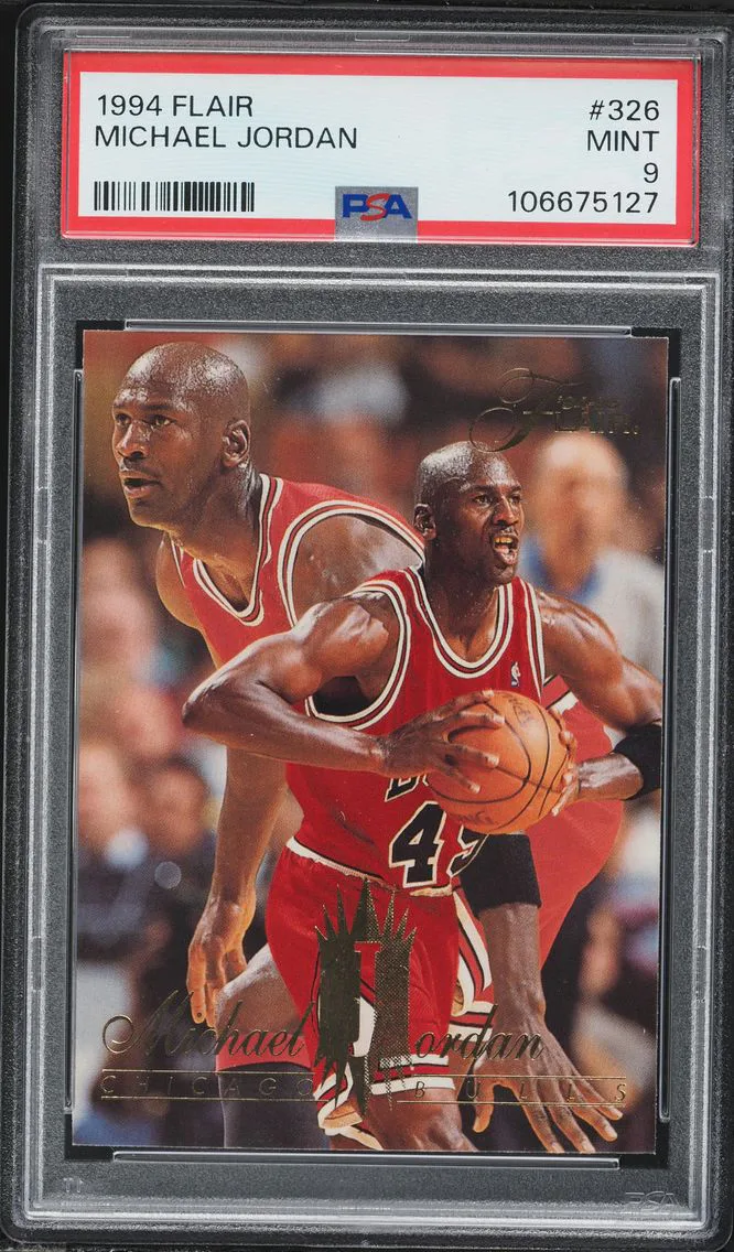 1994 #326 Michael Jordan PSA 9 Flair Basketball