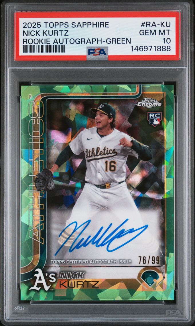 2025 #RA-KU Nick Kurtz PSA 10 To