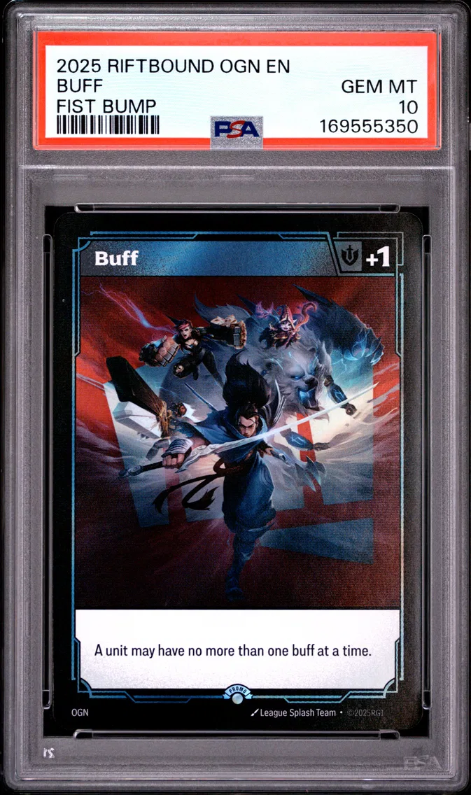 2025 #NA Buff PSA 10 Riftbound: League of Legends Ogn-Origins