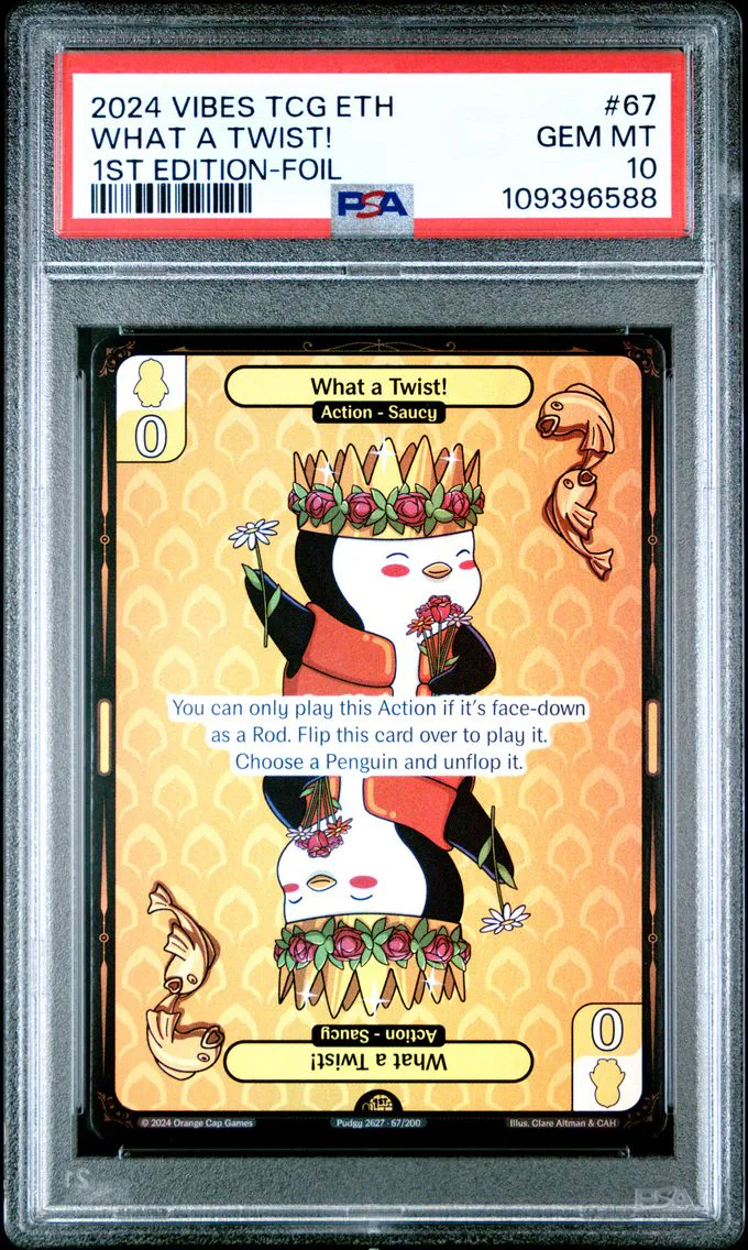 2024 #67 What A Twist! PSA 10 Vibes TCG Enter the Huddle
