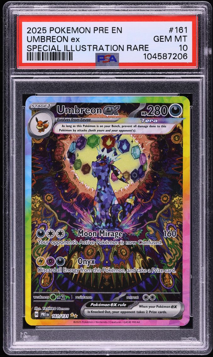 2025 #161 Umbreon ex SIR PSA 10