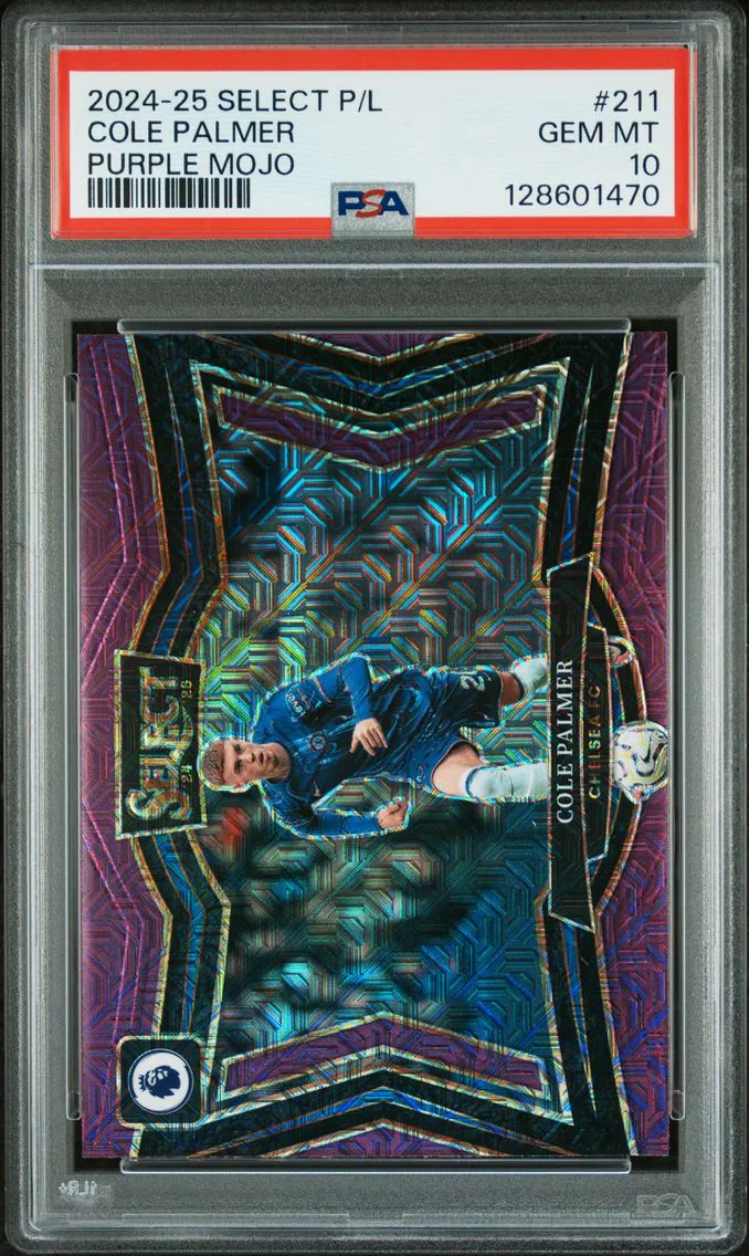 2024 #211 Cole Palmer PSA 10 Panini Select Premier League