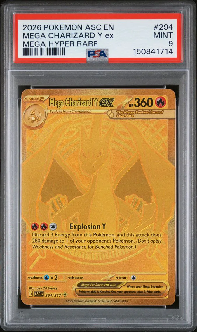 2026 #294 Mega Charizard Y EX PS