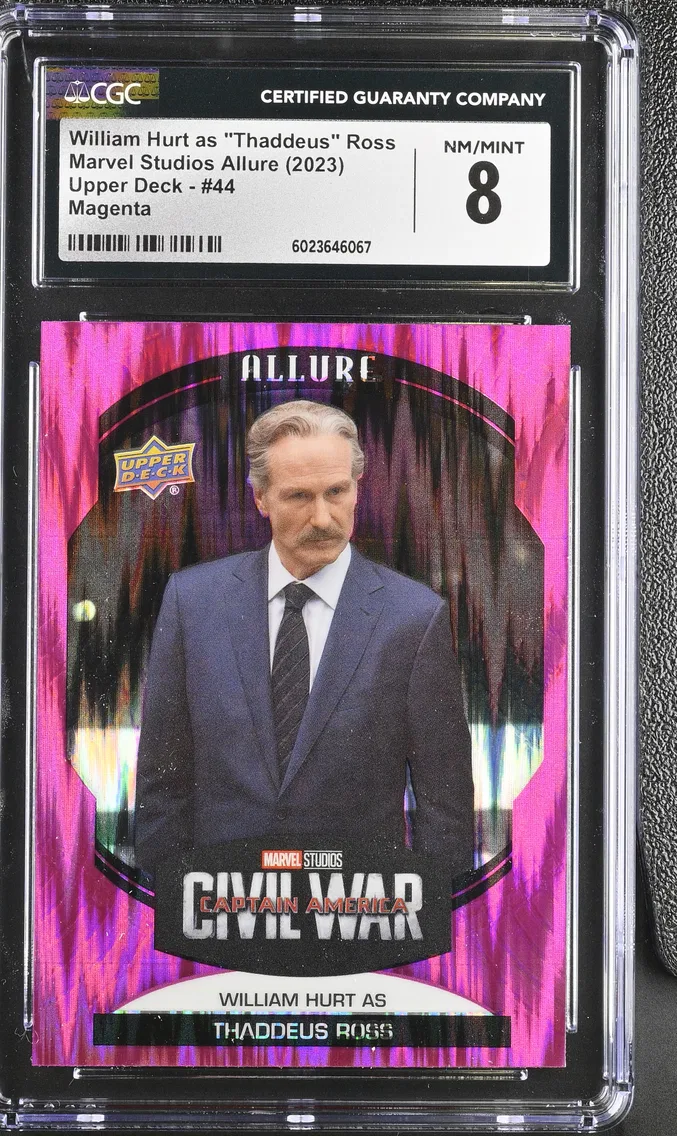 2023 #44 William Hurt as "Thaddeus" Ross CGC 8 Marvel Studios Allure - English