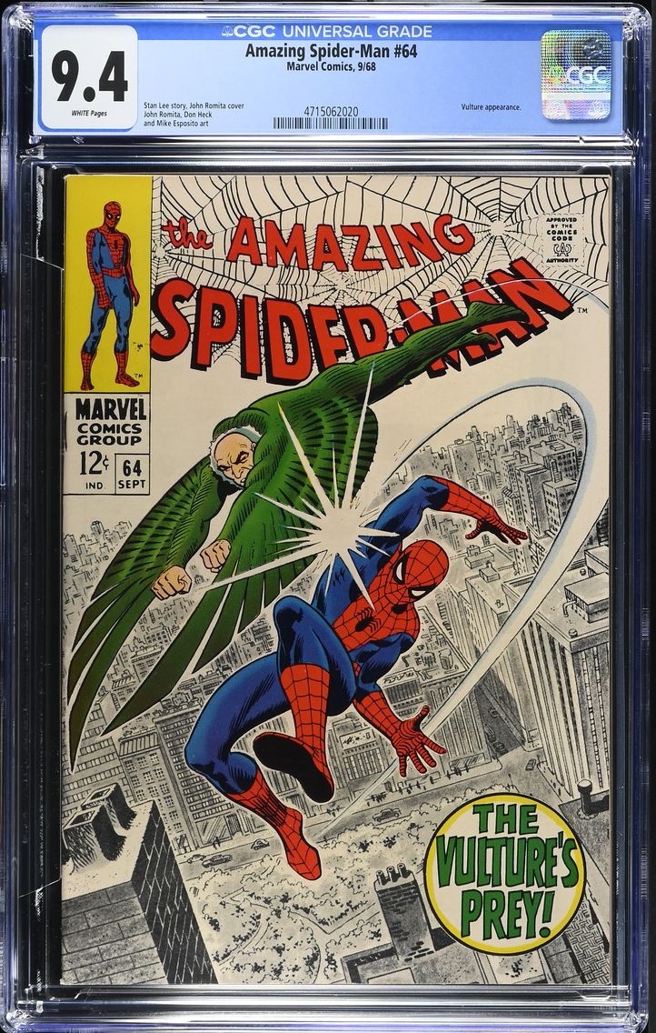 1968 Amazing Spider-Man #64 CGC 