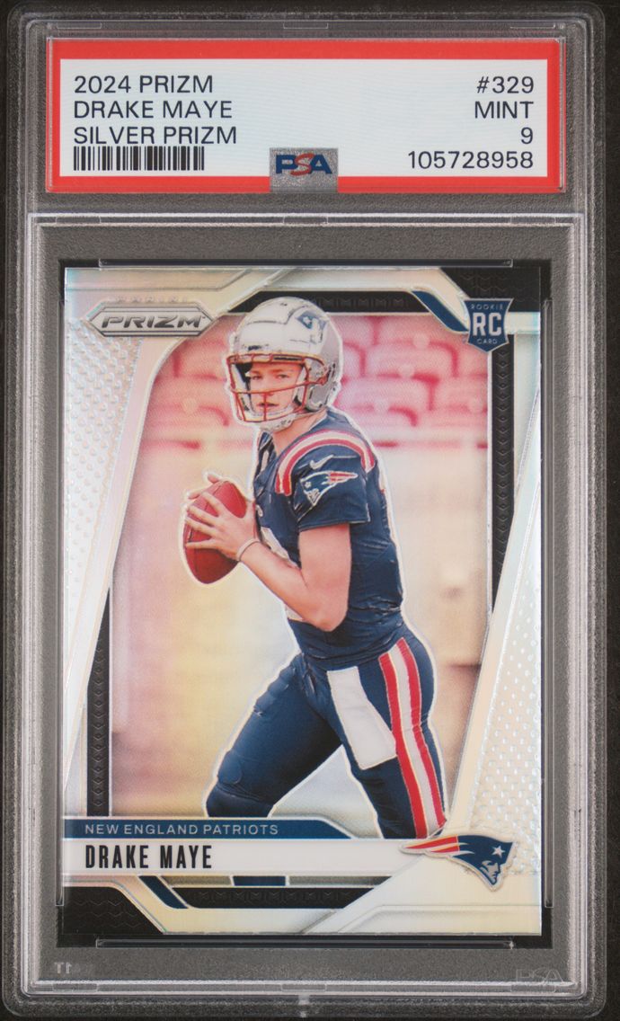 2024 #329 Drake Maye PSA 9 Panin