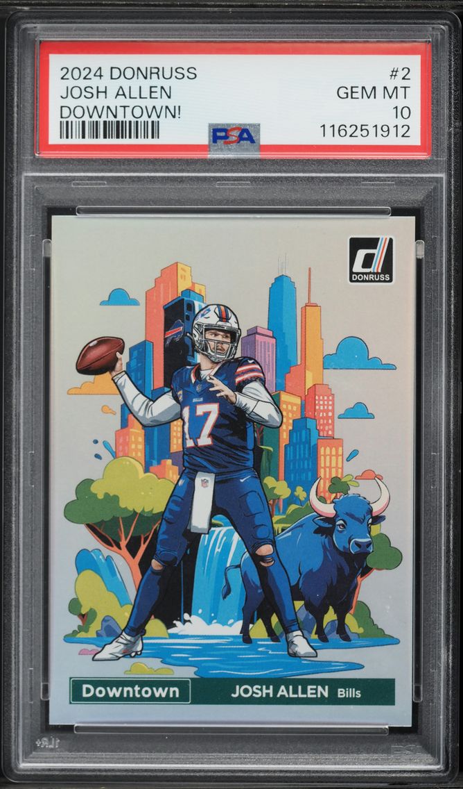 2024 #2 Josh Allen PSA 10 Panini