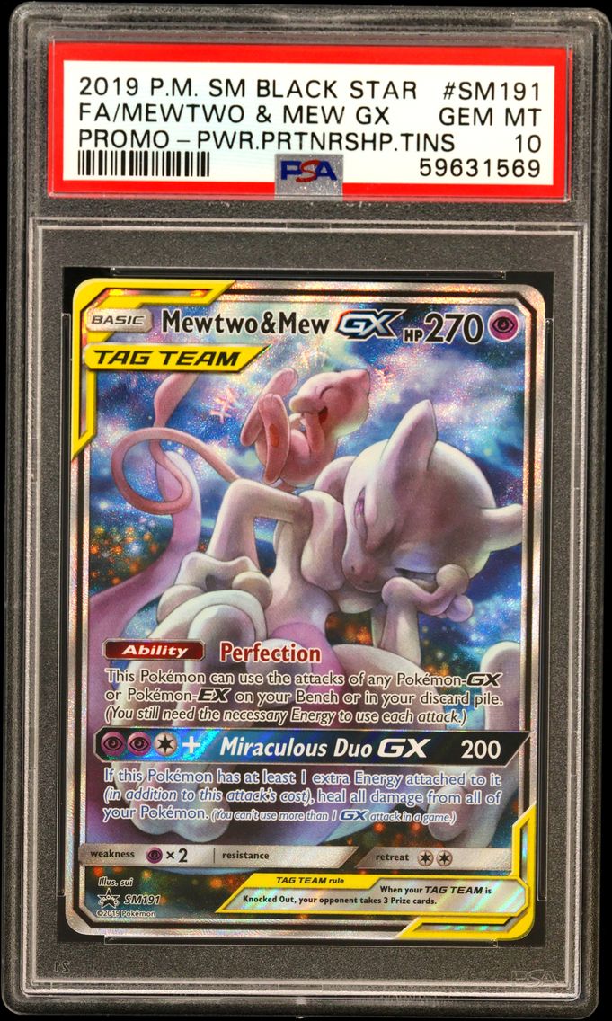 2019 #SM191 Full Art/Mewtwo & Me