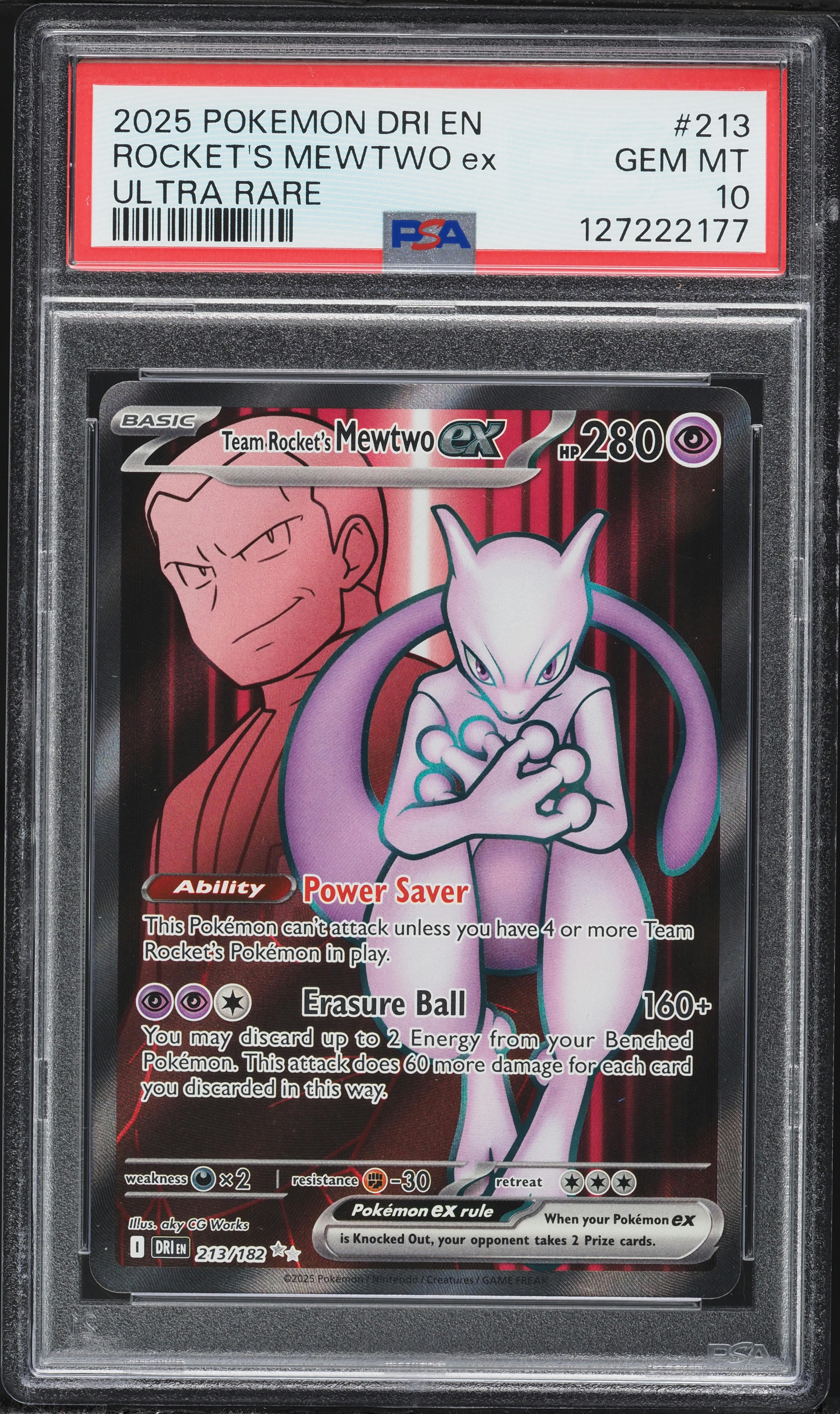 Team Rocket's Mewtwo EX