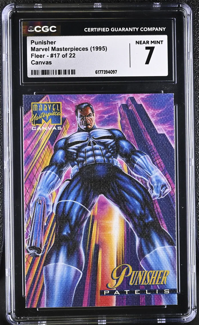 1995 #17 of 22 Punisher CGC 7 Marvel Masterpieces (1995) - English