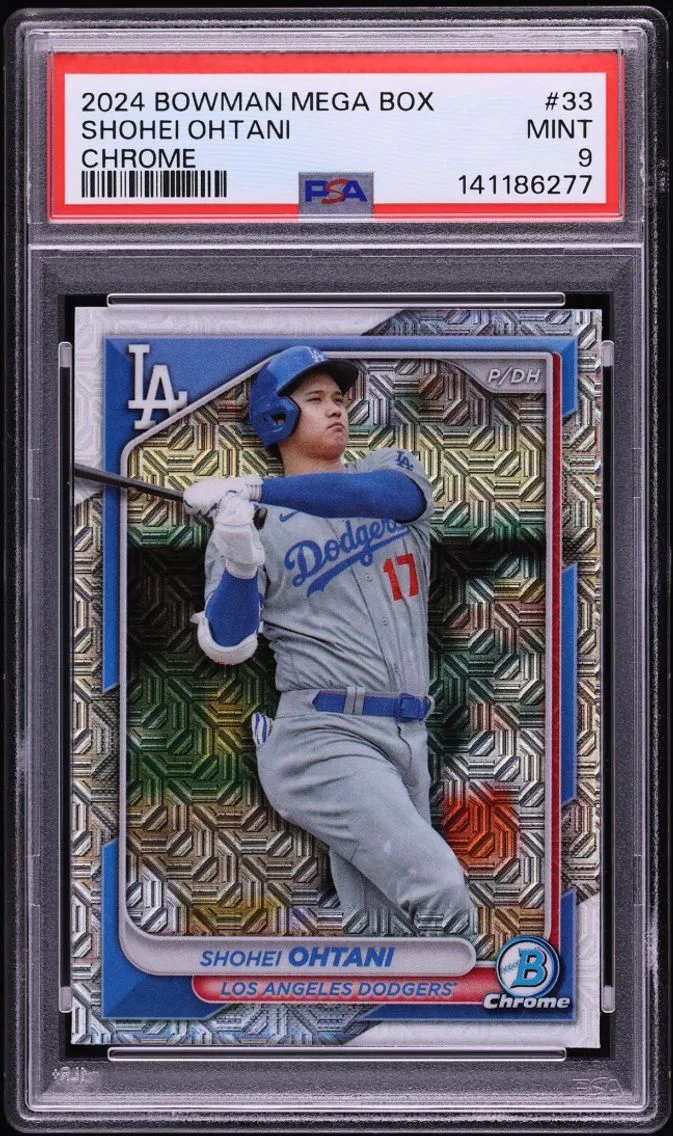 2024 Bowman Chrome Mega Box Shohei Ohtani #33 PSA 9 MINT