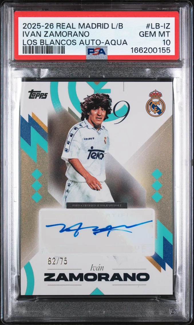 2025 #LB-IZ Ivan Zamorano PSA 10