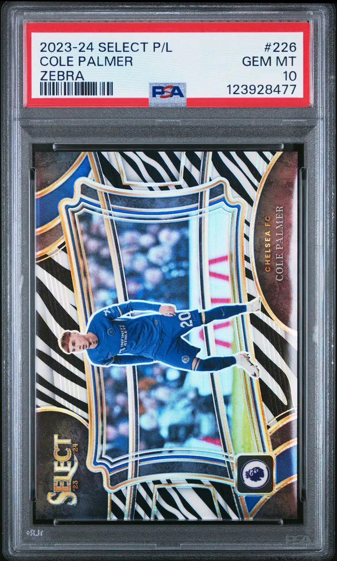 2023 #226 Cole Palmer PSA 10 Panini Select Premier League