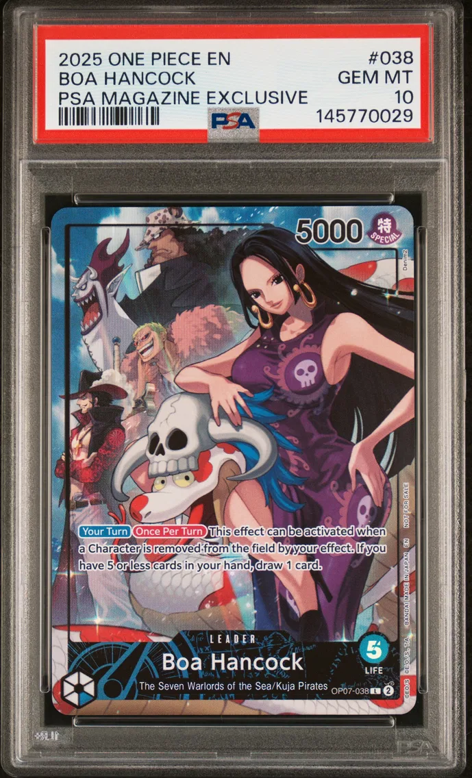 2025 #038 Boa Hancock PSA 10 One Piece Promos