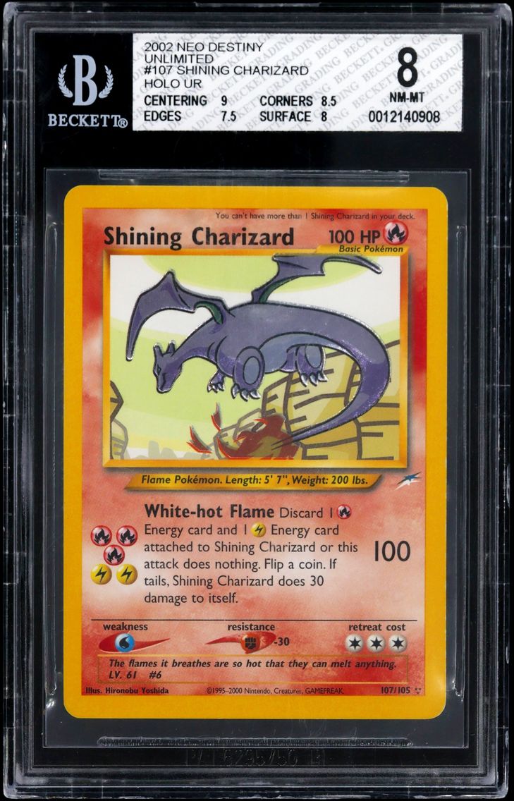 2002 #107 Shining Charizard HOLO
