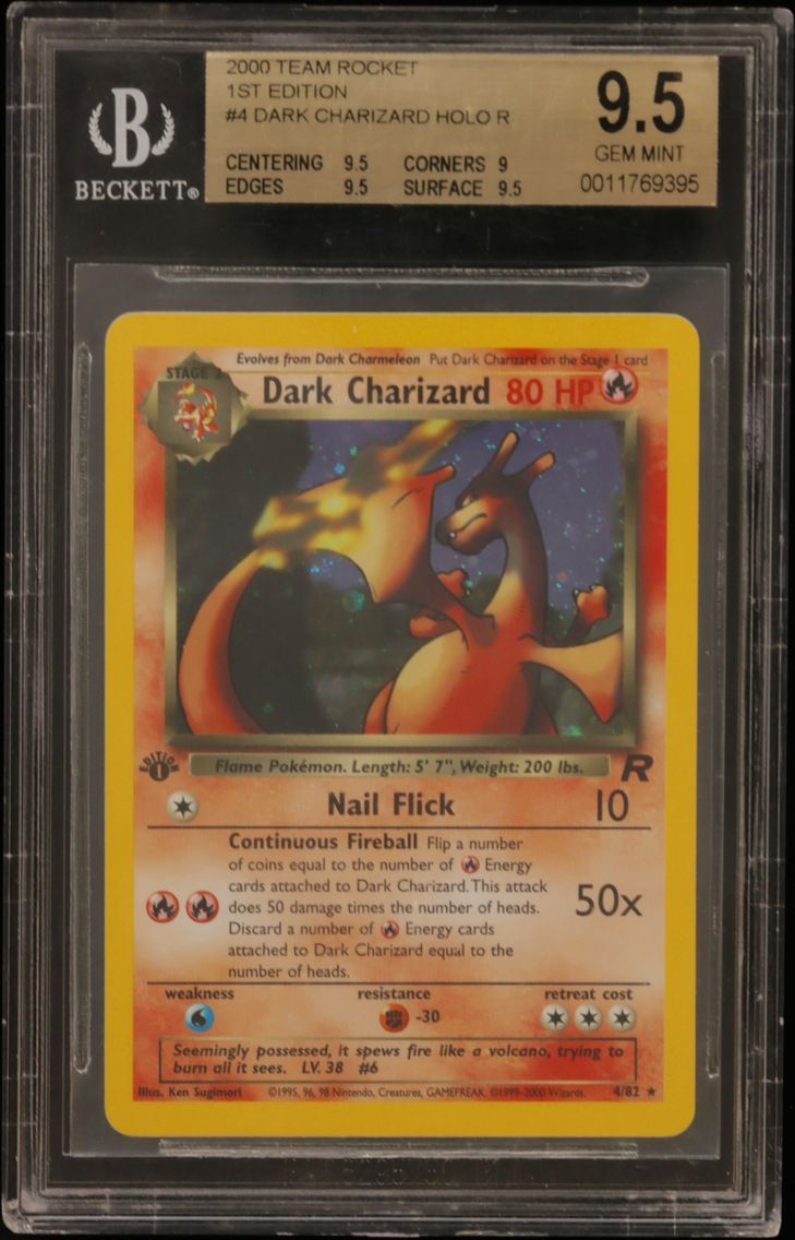 2000 #4 Dark Charizard HOLO R BG
