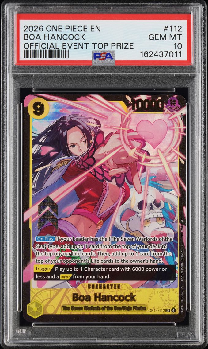 2026 #112 Boa Hancock PSA 10 One