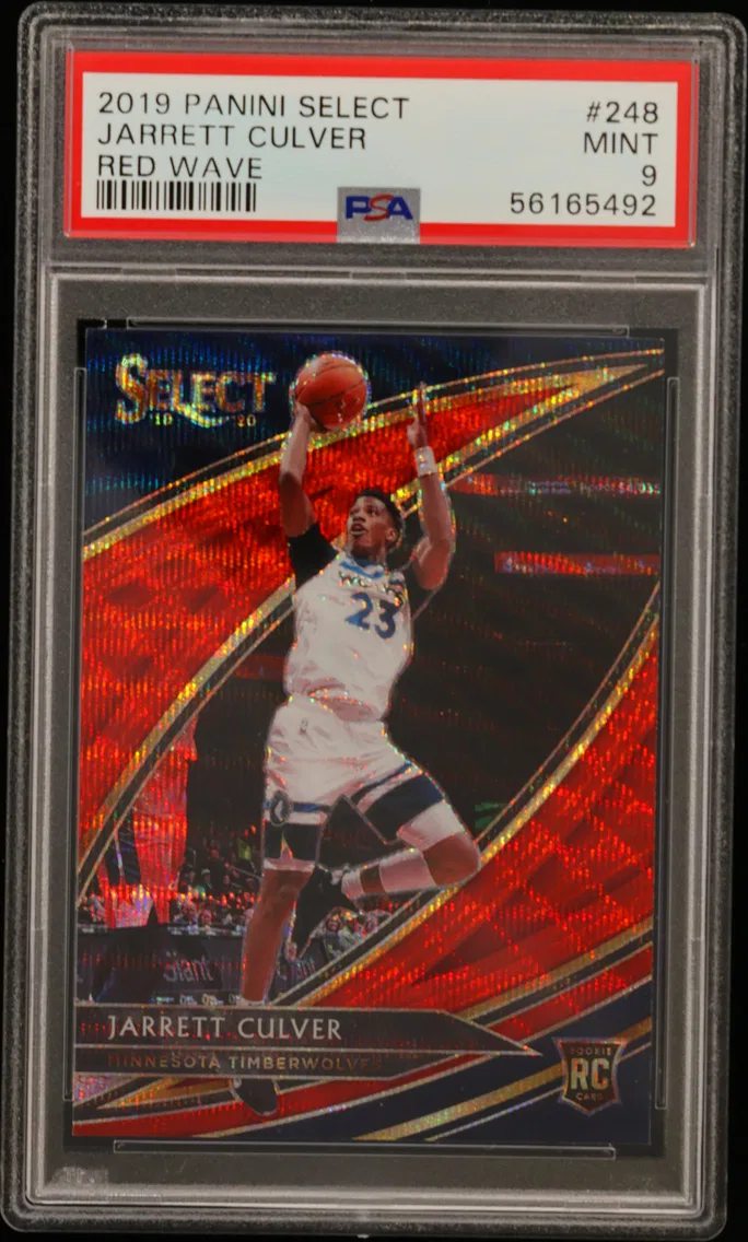 2019 #248 Jarrett Culver PSA 9 Panini Select