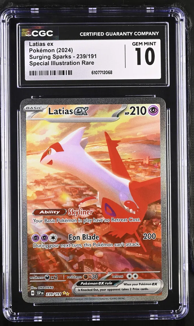2024 #239 Latias ex CGC 10 Surgi