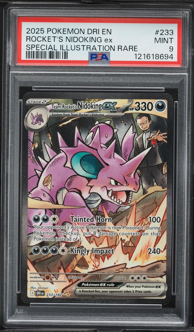 2025 #233 Team Rocket's Nidoking