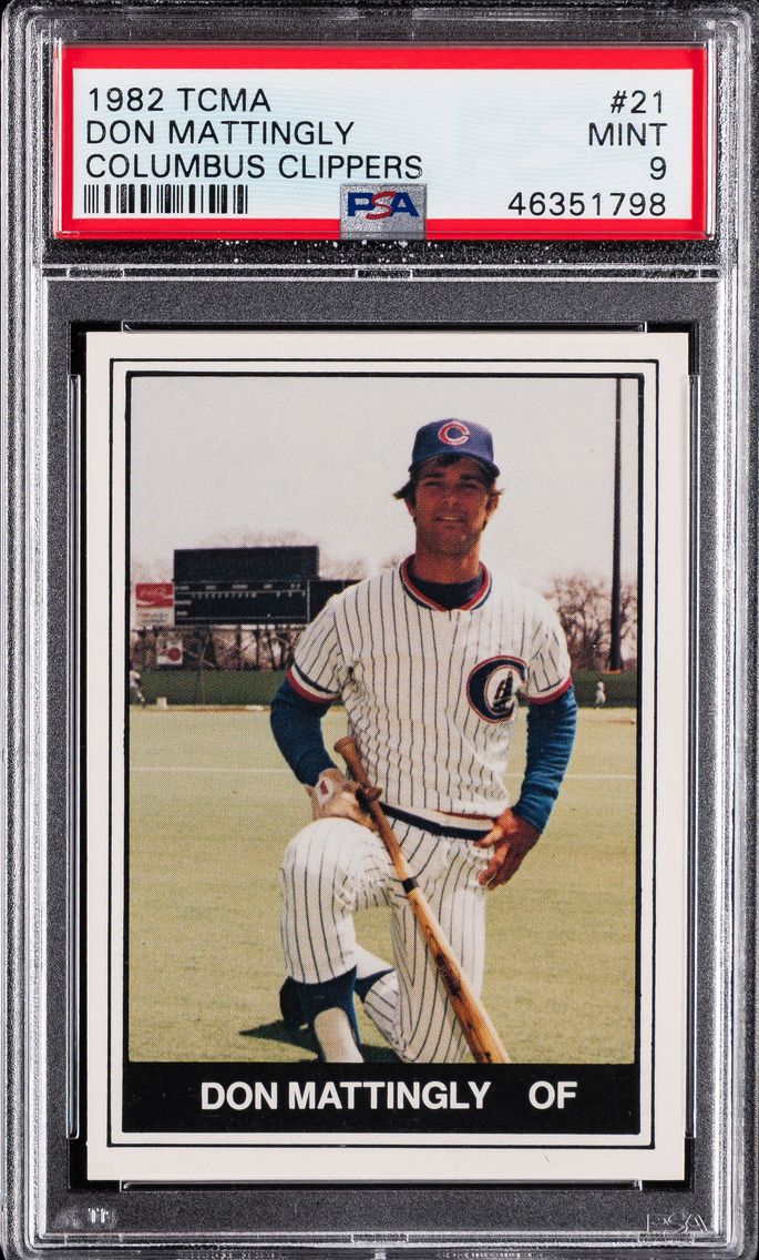 1982 #21 Don Mattingly PSA 9 TCM
