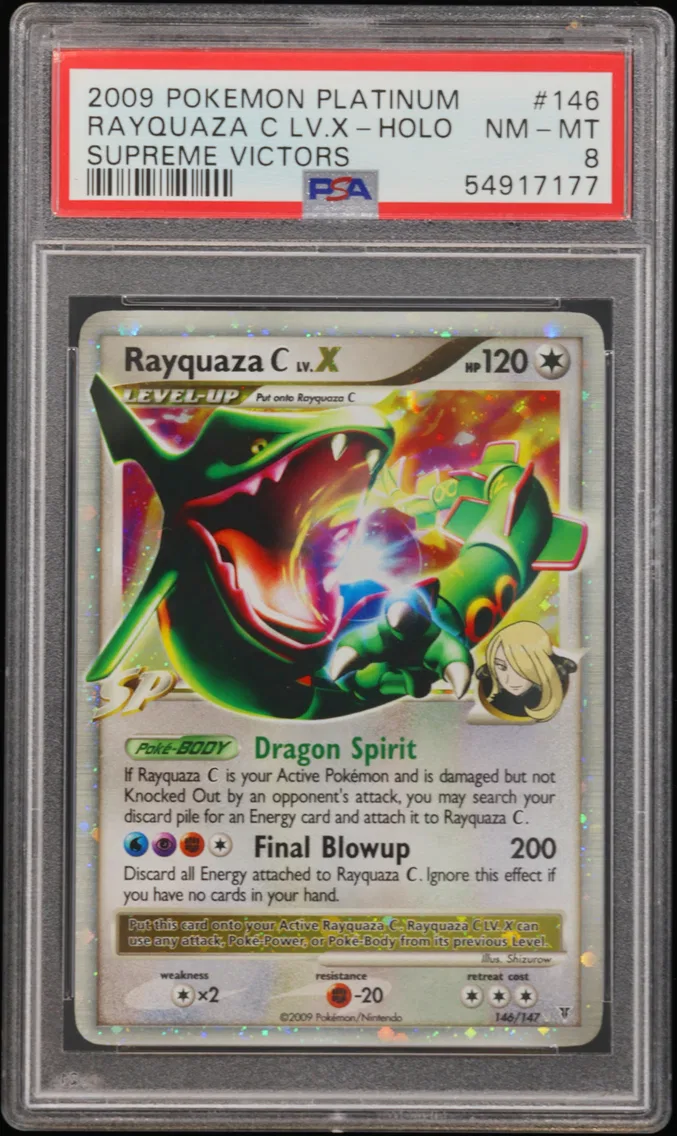 2009 #146 Rayquaza C LV.X-Holo P
