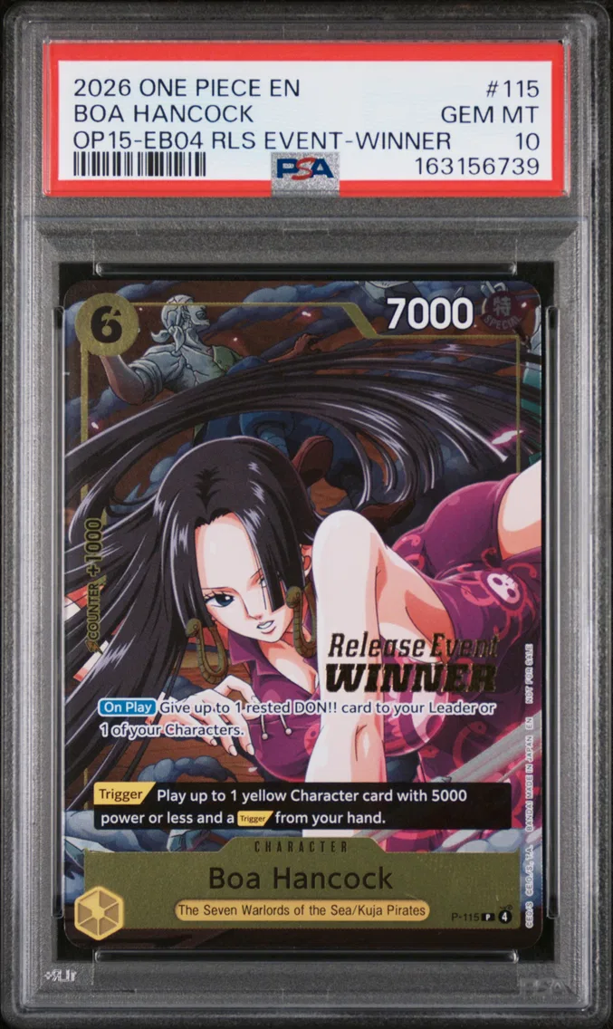 2026 #115 Boa Hancock PSA 10 One Piece Promos
