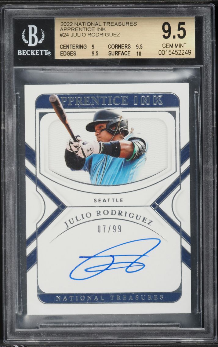 2022 #24 Julio Rodriguez BGS 9.5