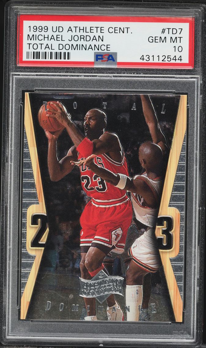 1999 #TD7 Michael Jordan PSA 10