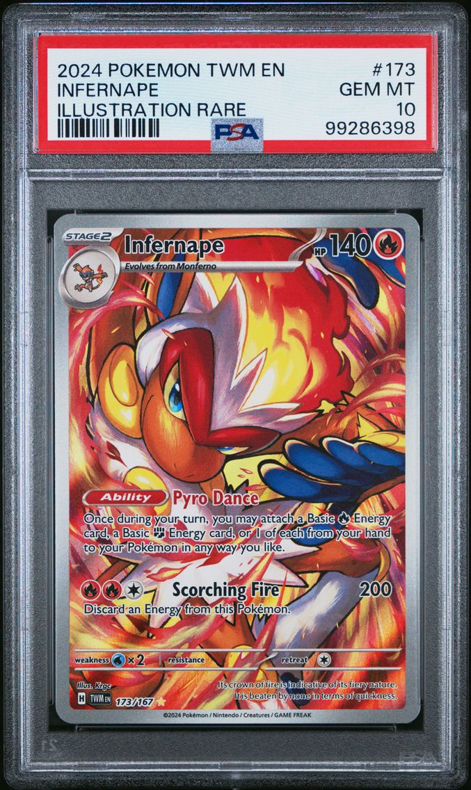 2024 #173 Infernape PSA 10 Twm E